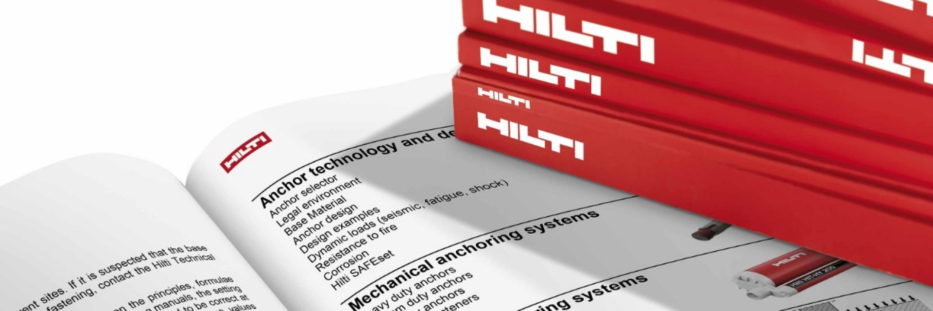 Hilti technical literature anchors