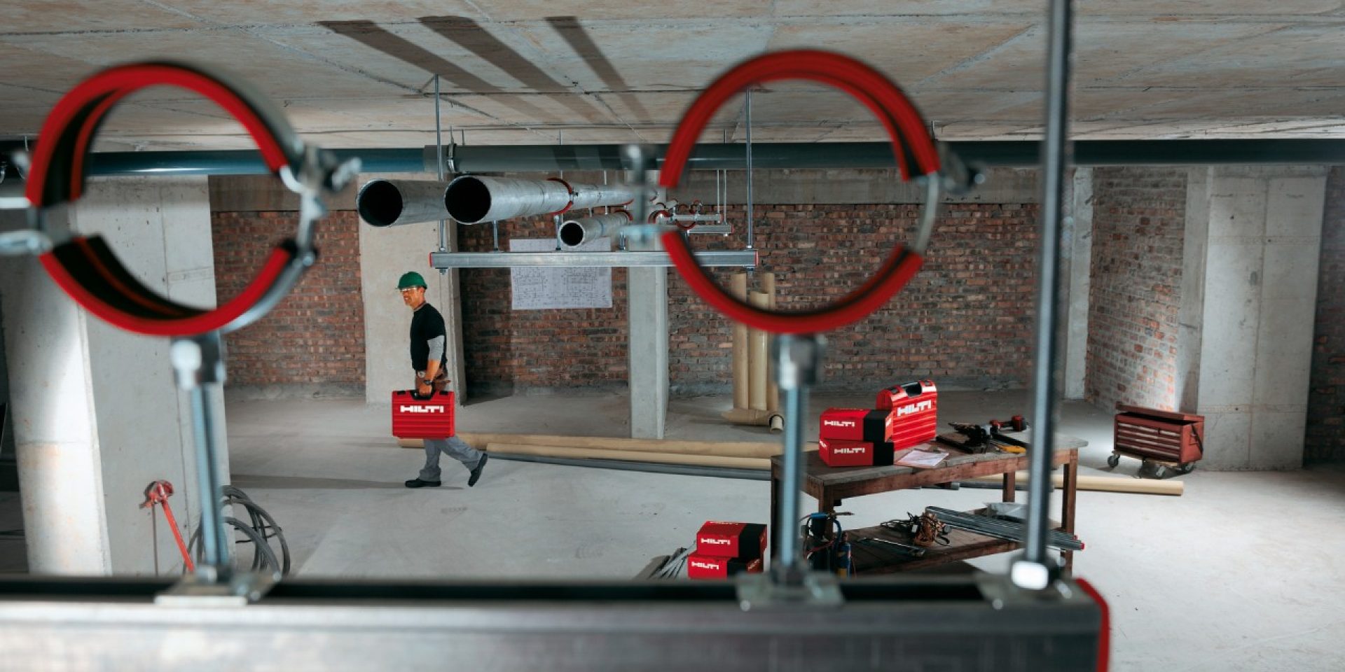 Hilti modular support systems pipe rings