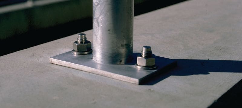 HSA-F HDG сегментен анкер Високо ефективен клинов дюбел за ежедневни статични натоварвания в ненапукан бетон (горещо поцинкован) Приложения 1