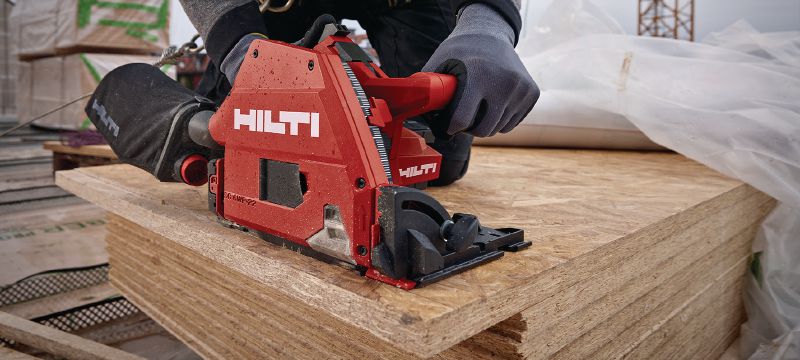 SC 6WP-22 Cordless plunge saw Precision plunge circular saw with high dust capture rate for clean and controlled, straight cuts in wood up to 53 mm│2-1/8” depth with guiderail Приложения 1