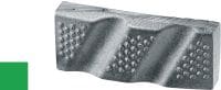 SPX/SP-L диамантен сегмент за абразивни материали Най-добрите диамантени сегменти за пробиване с боркорона с уреди с ниска мощност (<2,5 kW) в много абразивен бетон
