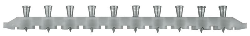 Пирони за метални покрития (магазинирани) X-ENP MX Магазинирани пирони за закрепване на метални покрития към стоманени конструкции с пистолети за пирони за директен монтаж