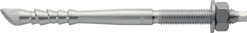 HAS-RTZ анкерна шпилка Анкерна шпилка с най-високи експлоатационни показатели за фолийни опаковки в напукан бетон (A4 SS)