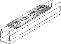 Разпънка за канал MQV-F Горещо поцинкован плосък съединител за канали, използван като удължител за инсталационни шини MQ