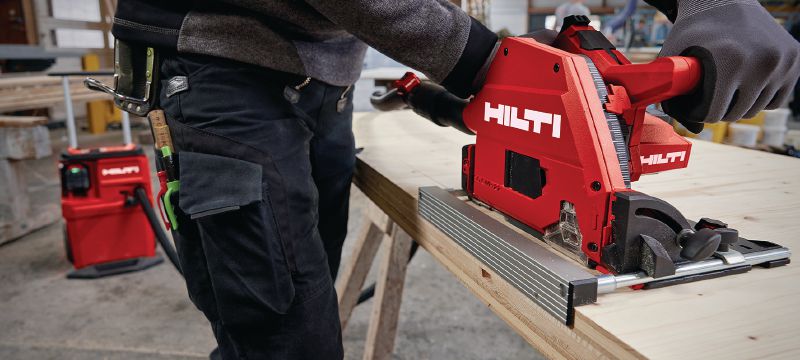 SC 6WP-22 Cordless plunge saw Precision plunge circular saw with high dust capture rate for clean and controlled, straight cuts in wood up to 53 mm│2-1/8” depth with guiderail Приложения 1