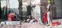 SI SP-M/H синтеровано диамантено въже (за бетон) Висококачествено диамантено въже, проектирано за балансирана скорост и дълъг експлоатационен срок във всички видове бетон и чугун (15 – 30 kW въжерезачка) Приложения 1