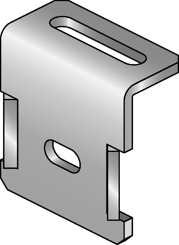 Конектор MIC-UB Горещо поцинкован (HDG) конектор за закрепване на U-образни болтове към MI трегери