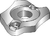 Монтажна шайба MQZ-U MQZ-U Галванизирана монтажна шайба за метрични крепежни елементи в отвори тип „пеперуда“