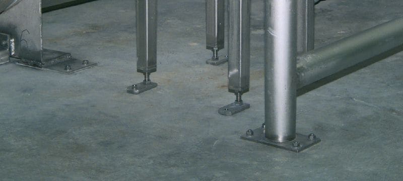HSA-R сегментен анкер от неръждаема стомана Всекидневен стандартен разширяващ дюбел за ненапукан бетон (SS316) Приложения 1
