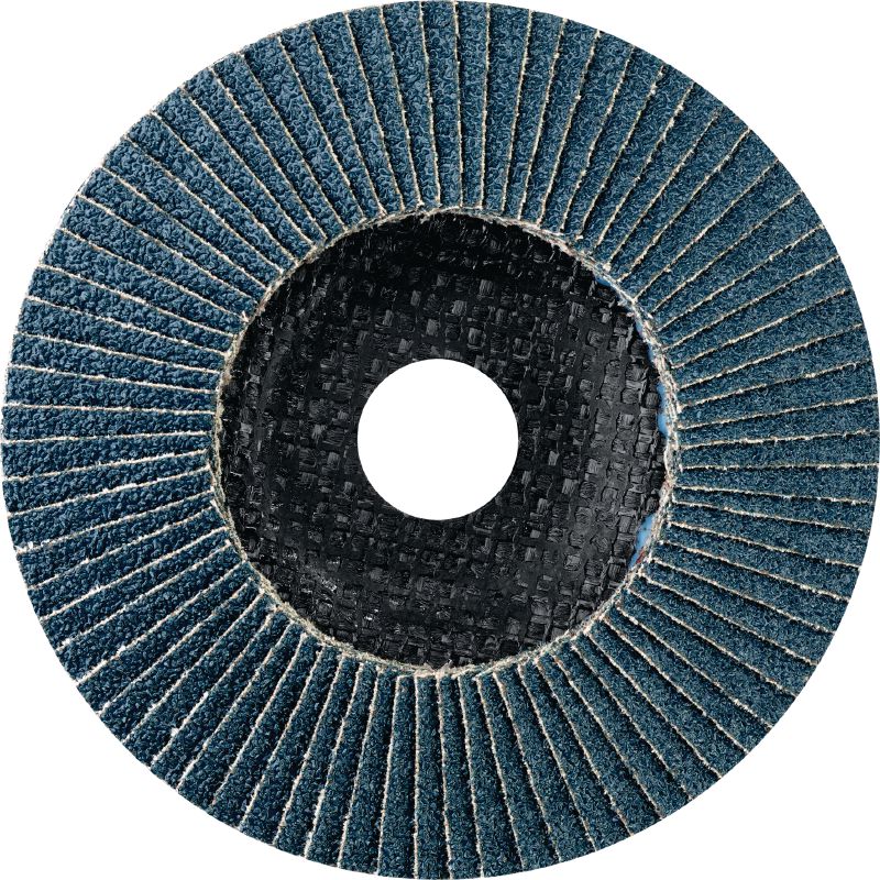 AF-D FT SPX ветрилообразен диск Ветрилообразни дискове с изключително високи експлоатационни показатели, с фибро подложка за грубо и фино шлифоване на неръждаема стомана, стомана и други метали