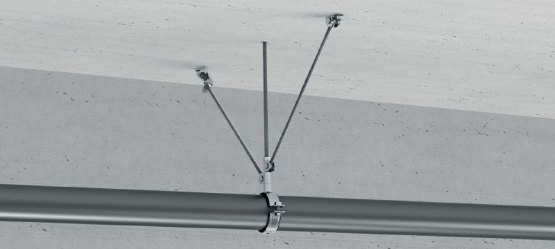 Сеизмичен елемент за шпилка MT-S-CH Галванизиран елемент с предварително сглобена шпилка за сеизмично укрепване с увеличена товароносимост за монтиране към основни материали Приложения 1