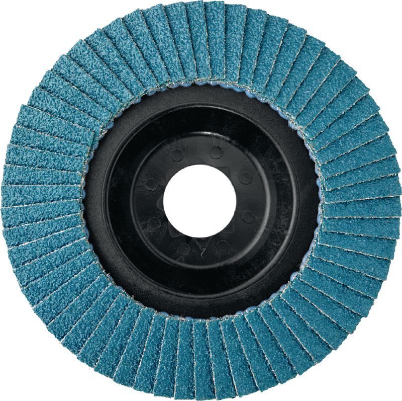 AF-D PL SP изпъкнал ветрилообразен диск Висококачествени, изпъкнали ветрилообразни дискове с пластмасова подложка за грубо и фино шлифоване на неръждаема стомана, стомана и други метали