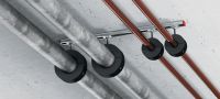 Бързозатваряща се скоба за тръба за хладилни инсталации MRP-KF Скоба за хладилни инсталации Приложения 3