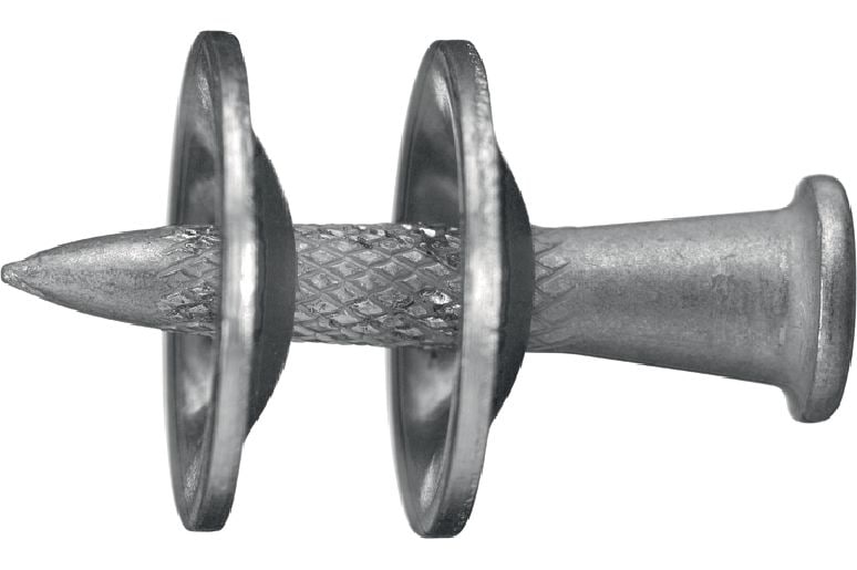 Пирони за метални покрития (магазинирани) X-ENP2K MX Магазинирани пирони за закрепване на метални покрития към леки стоманени конструкции с пистолети за пирони за директен монтаж