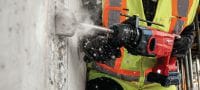 Безкабелна ударно-пробивна машина TE 5-22 Мощна ударно-пробивна машина SDS Plus с дълъг корпус и лопаткова дръжка, идеална за пробиване надолу (платформа батерии Nuron) Приложения 3