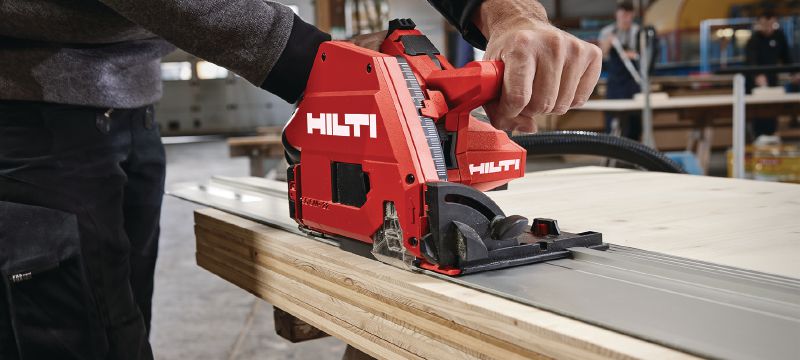 SC 6WP-22 Cordless plunge saw Precision plunge circular saw with high dust capture rate for clean and controlled, straight cuts in wood up to 53 mm│2-1/8” depth with guiderail Приложения 1