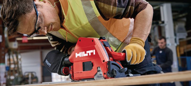 SC 6WP-22 Cordless plunge saw Precision plunge circular saw with high dust capture rate for clean and controlled, straight cuts in wood up to 53 mm│2-1/8” depth with guiderail Приложения 1