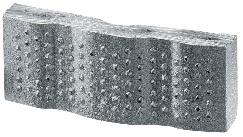 Диамантен сегмент за абразивни материали SPX/SP-H Диамантен сегмент с най-високи експлоатационни показатели за пробиване в много абразивен бетон – за ≥2,5 kW уреди