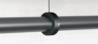 Скоба за тръба за хладилни инсталации MP-KF 170 Премиум изолираща тръбна скоба с висока плътност за хладилни приложения с тежки натоварвания Приложения 1