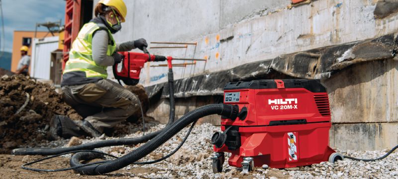 Екстрактор за прах VC 20L-X от L-клас Мощен екстрактор за прах за свързване с електроинструменти и почистване (сухо и мокро) на работното място, резервоар с вместимост 15 литра Приложения 1