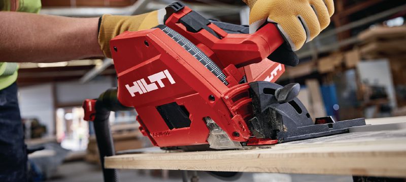 SC 6WP-22 Cordless plunge saw Precision plunge circular saw with high dust capture rate for clean and controlled, straight cuts in wood up to 53 mm│2-1/8” depth with guiderail Приложения 1