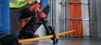 Безкабелна ножица за рязане на медни/алуминиеви кабели NCT 53 C-22 Безкабелна ножица с линейна форма за рязане на медни и алуминиеви кабели до Ø2 инча │ 50 mm (платформа батерии Nuron) Приложения 2