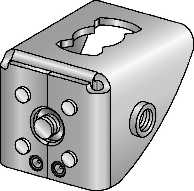 Конектори MQ3D Галванизирани елементи за монтаж на триизмерни конструкции на място на обекта